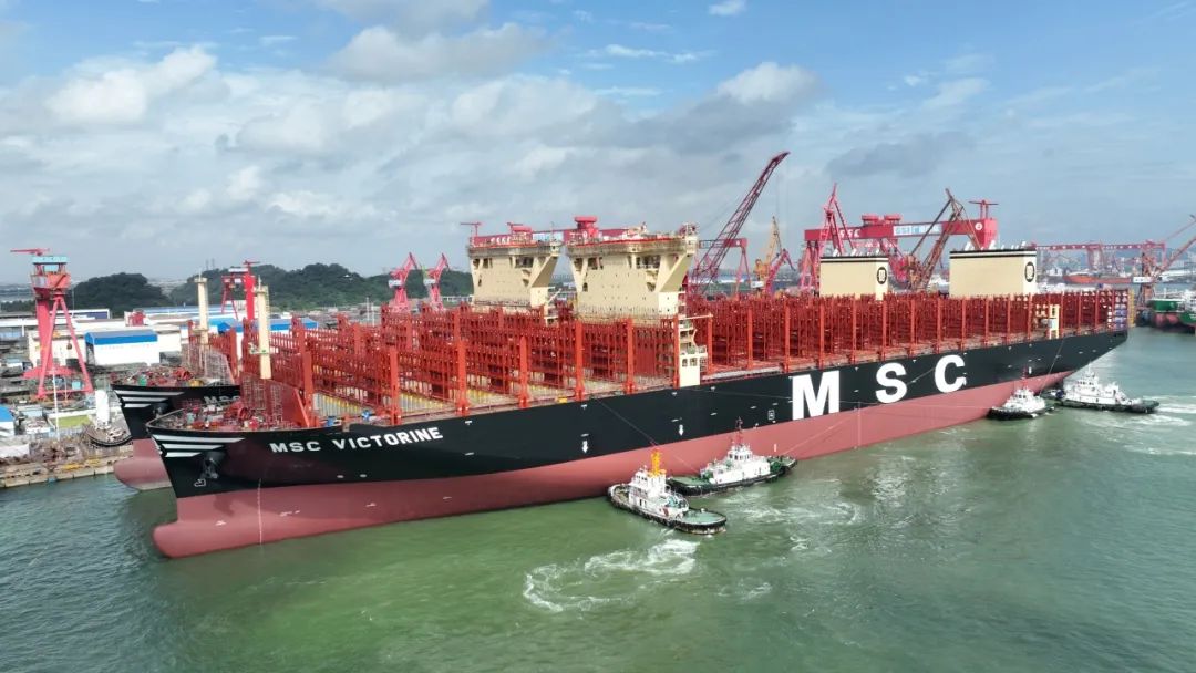 1690871507142342.jpg 搭載了華興船用變壓器 |16000TEU集裝箱船3號船順利出塢